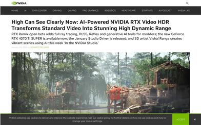 RTX Video HDR