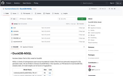 DuckDB-NSQL
