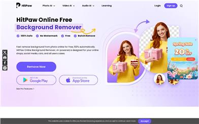 HitPaw Online Free Background Remover