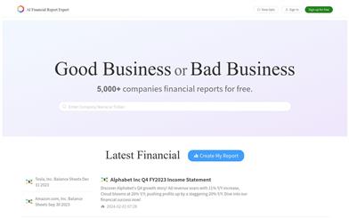 AI Financial Report Expert