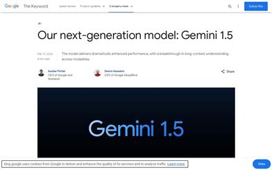 Gemini 1.5