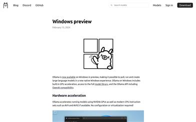 Ollama Windows Preview