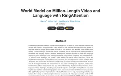 Large World Models