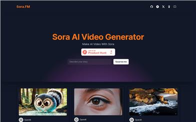 Sora AI Video Generator