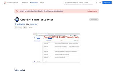ChatGPT Batch Tasks