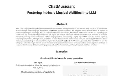 ChatMusician