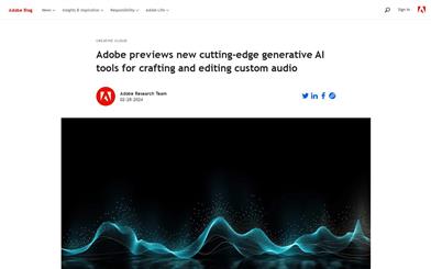 Adobe Project Music GenAI Control
