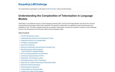 KarpathyLLMChallenge