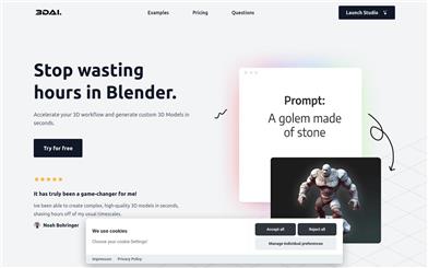 3D AI Studio