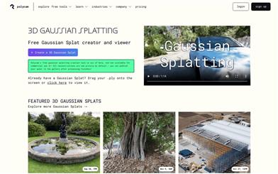 Polycam Gaussian Splatting 3D Creator