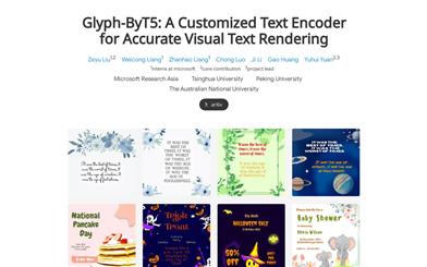 Glyph-ByT5