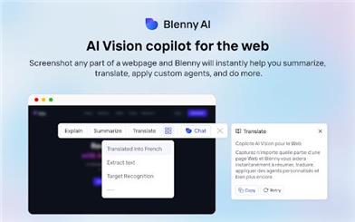 Blenny - AI Vision Co-Pilot Powered by GPT-4V