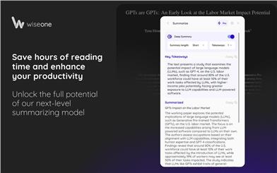 Wiseone - Your AI Search & Reading Copilot