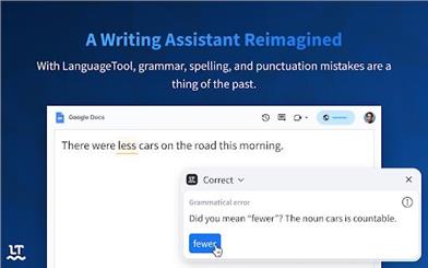 AI-based Grammar Checker & Paraphraser - LanguageTool