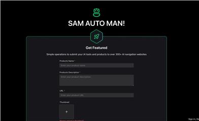 SAM AUTO MAN!