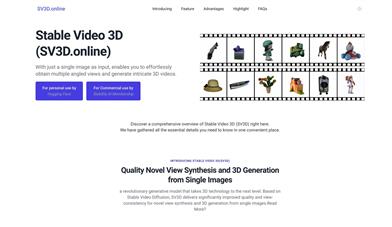 SV3D Online