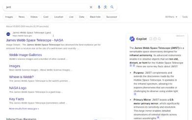 Google 検索における Copilot (GPT-4)