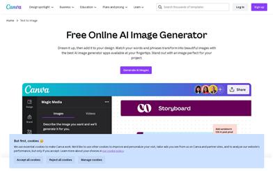 Canva Text to Image