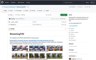 StreamingT2V