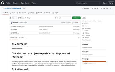 Claude-Journalist