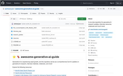 awesome-generative-ai-guide