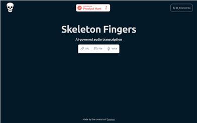 Skeleton Fingers