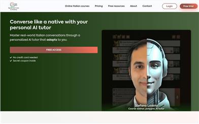 Think in Italian AI Language Tutor