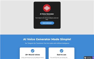 AI Voice Generator Bot