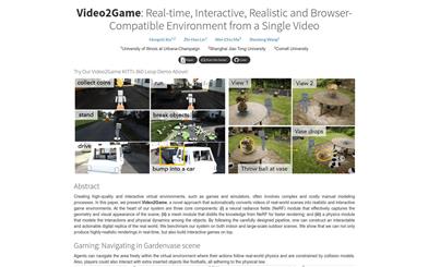 Video2Game