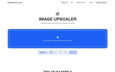 Clipdrop Image Upscaler