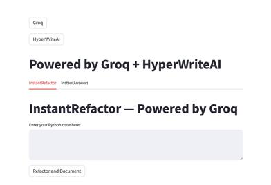 Instant Refactor