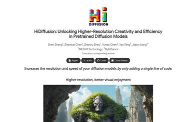HiDiffusion