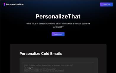 PersonalizeThat