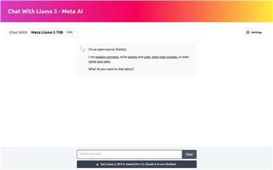 Chat With Llama 3