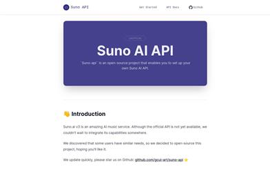 SunoAI API