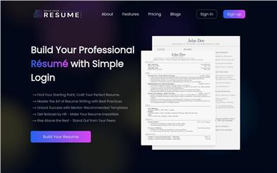 Build Your Resume
