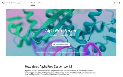 AlphaFold Server