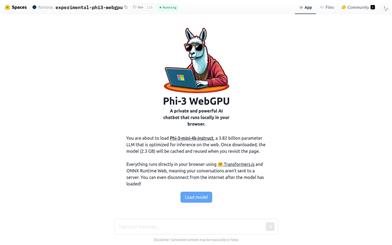 Phi-3 WebGPU