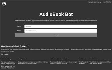 オーディオブックボット