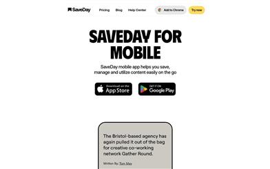 SaveDay アプリ
