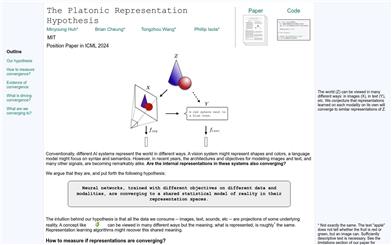 Platonic Representation Hypothesis