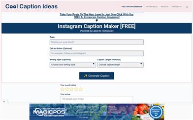 Social Media Caption Generator