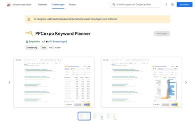 PPCexpo Keyword Planner