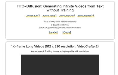 FIFO-Diffusion