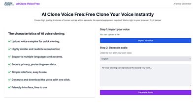 AI Clone Voice Free