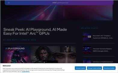 Intel AI Playground