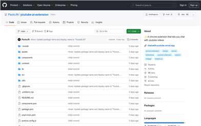 YouTube AI Extension