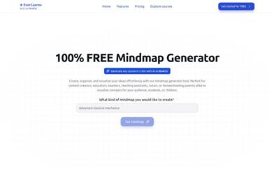 100% FREE Mindmap Generator
