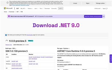 .NET 9 Preview 5