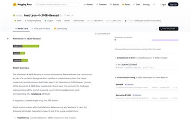 Nemotron-4-340B-Reward